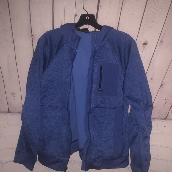 Athletic Works Blue Full-Zip Jacket - Picture 1 of 3
